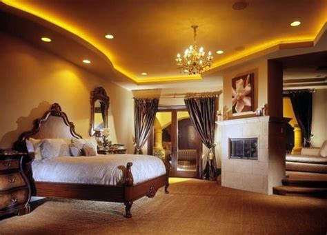 Luxury Master Bedrooms With Fireplaces Designing Idea