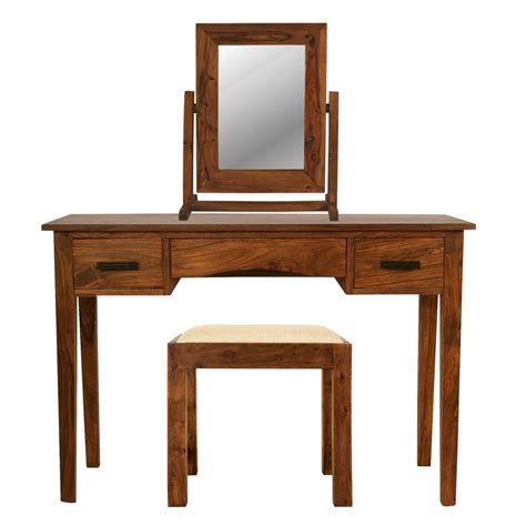 Wooden Dressing Table Marigold Wooden View