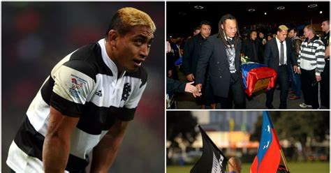Jerry Collins Funeral Thousands Of Mourners Including Rugby Giants Dan