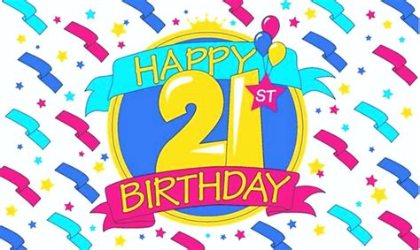 Cute Happy 21st Birthday Wishes Wishesgreeting