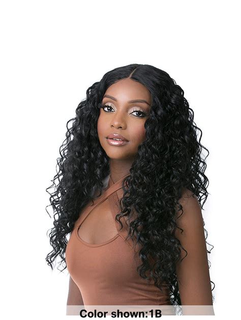 Its A Wig 5g True Hd Transparent Swiss Lace Front Wig Deep Wave 28