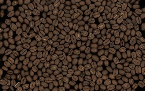 Wallpaper Coffee Beans Texture Background Grain 2560x1600