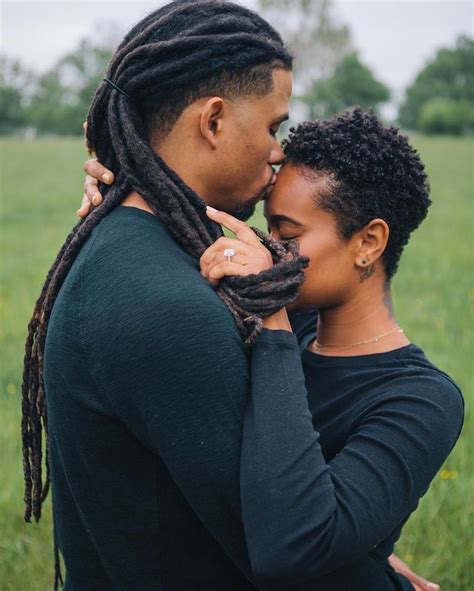 Image Result For Dark Skin Couples Natural Hair Styles Black Love