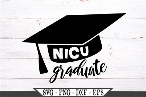 Nicu Graduate Svg Nicu Grad Svg Nicu Alumni Cuttable File Etsy India