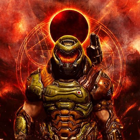 Doom Eternal By P1xer On Deviantart Doom Videogame Doom Game Doom