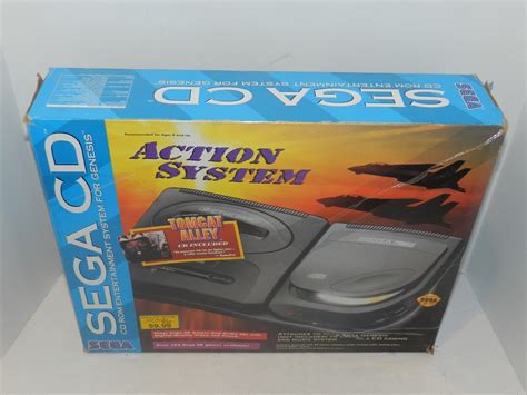 Sega Cd Model 2 Action System Console Tomcat Alley Box Variant