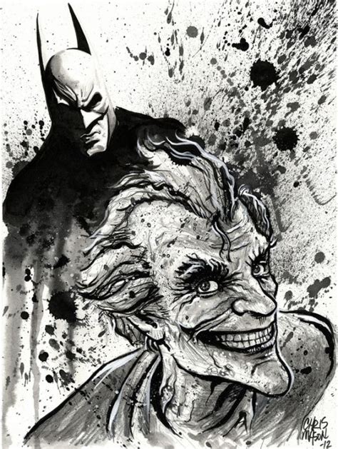 Joker Batman Arkham City By Chris Mason Joker Art