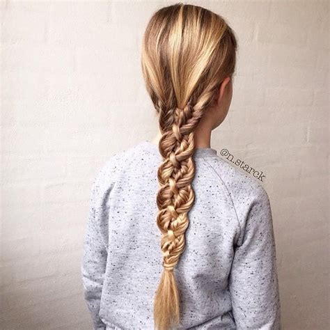 Braids with four strands look more voluminous than regular french or fishtail braids. 30 Four strand braid hairstyles | Hairstylo