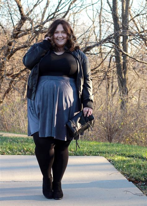 Perfect Plus Size Suede Skirt