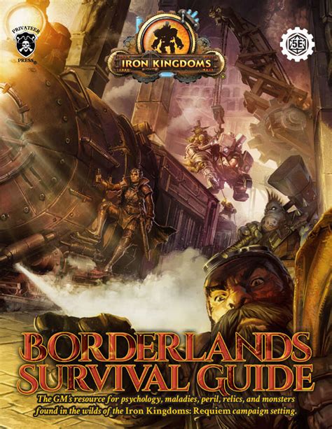 Iron Kingdoms Rpg Borderlands Survival Guide Privateer Press Iron