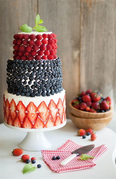 A Berry Covered Birthday Cake A Huge Cake Decorating Secret The