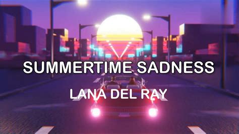 Lana Del Ray Summertime Sadness With Lyrics Chords Chordify