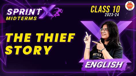 Sprint X The Thief S Story Class 10 Questions And Answers NCERT