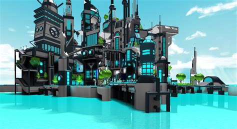 Roblox Futuristic City