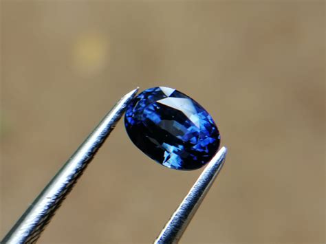 Natural VIVID Blue Sapphire 1.62 Cts - GemLuck