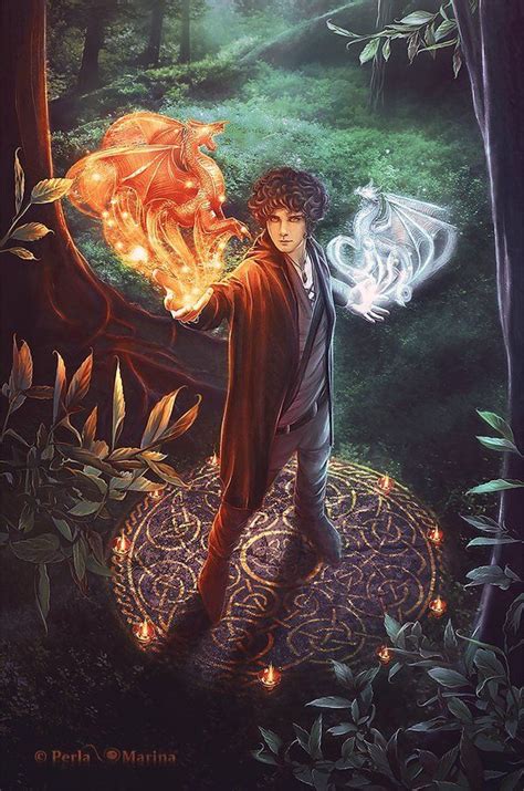 Young Merlin By Perlamarina Fantasy Artwork Fantasy Inspiration