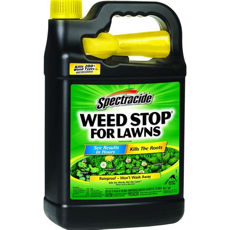 Spectracide Weed Stop For Lawns Gallon Lawn Weed Killer At Lowes Com
