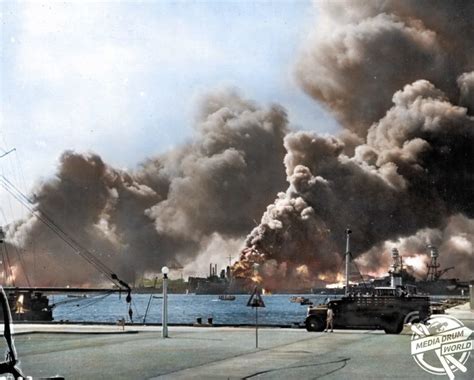 Revelan Imágenes A Color Del Ataque A Pearl Harbor José Cárdenas