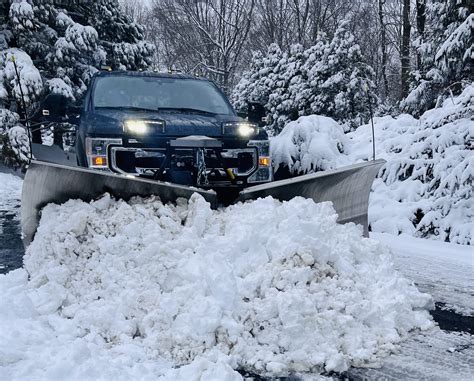 Snow Plowing Popel Landscaping And Design Llc
