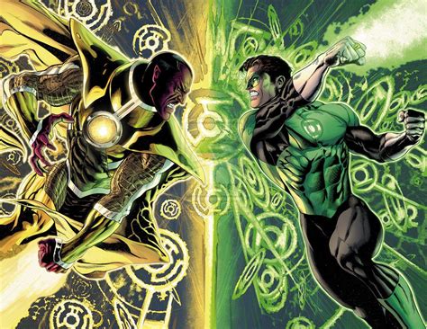 Green Lantern Vs Sinestro Wallpapers Wallpaper Cave