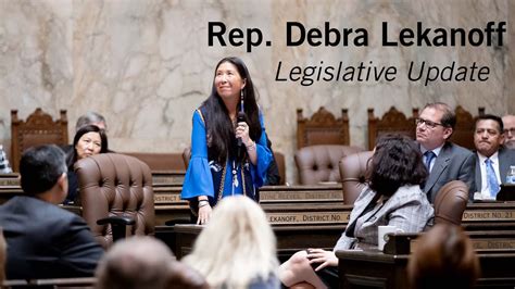 Rep Debra Lekanoff Legislative Update 6 Youtube