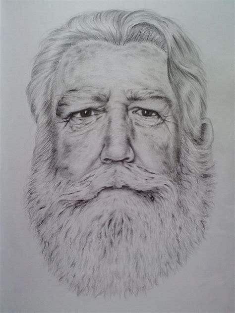 Old Man With Beard Drawing Ubicaciondepersonascdmxgobmx