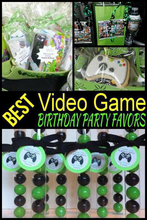 Kids Birthday Party Favors The Best Video Game Party Favors That Kids