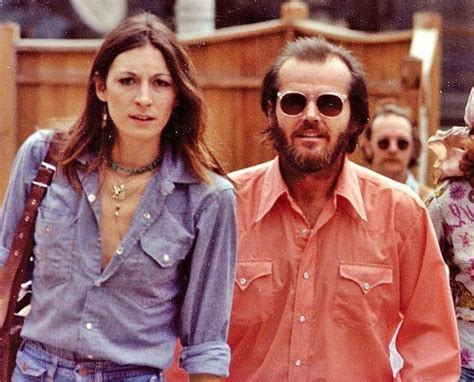 Anjelica Huston And Jack Nicholson At The Telluride Film Festival 1975