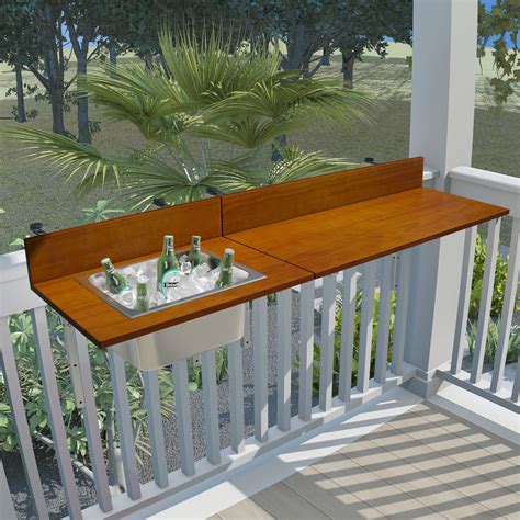 Folding Balcony Table Diy
