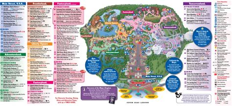 All Walt Disney World Resort Theme Park Maps Meet The Magic