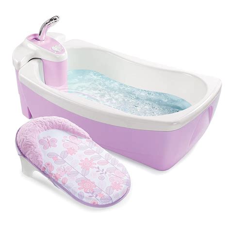 Summer Infant Lil Luxuries Bubbling Spa And Shower Pink Babystoreae