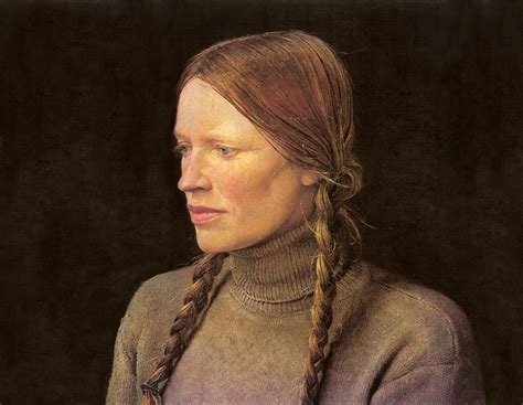 Andrew Wyeth Braids 1979 Portrait Of Helga Testorf Rmuseum