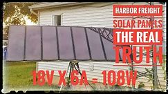 Harbor Freight 100 watt solar kit - The Real Truth