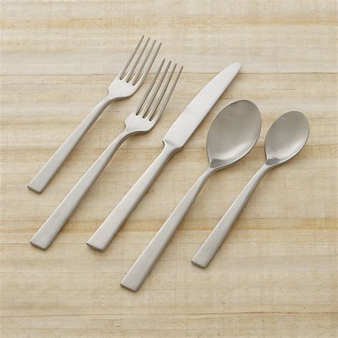 The numbers 18/10, 18/8, and 18/0 pertaining to stainless steel flatware do not designate the same quality and vary considerably in price and composition. Clark 20-Piece Flatware Set | Crate and Barrel