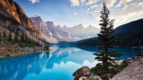 1366x768 Moraine Lake South Channel 1366x768 Resolution Hd 4k Wallpapers Images Backgrounds