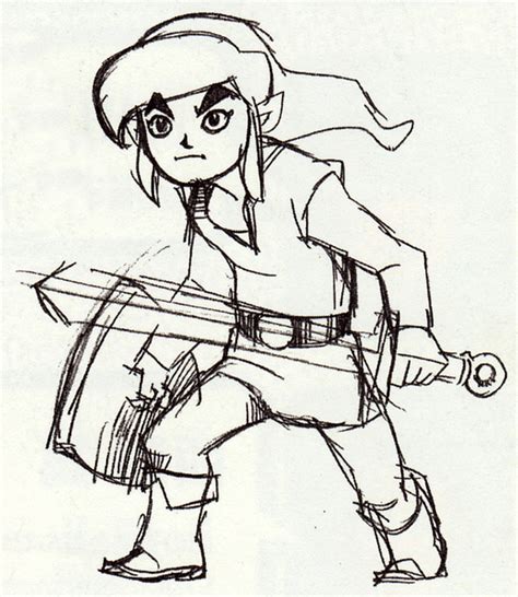 Heres Some Lovely Official Concept Art From Zelda Wind Waker My