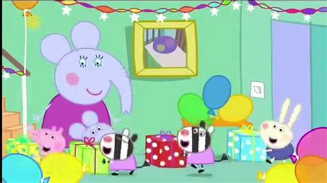 Peppa Pig Series 3 Edmond Elephants Birthday With Subtitles 6
