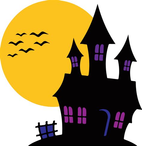 Download Haunted House Png For Computer Clipart Haunted House Png