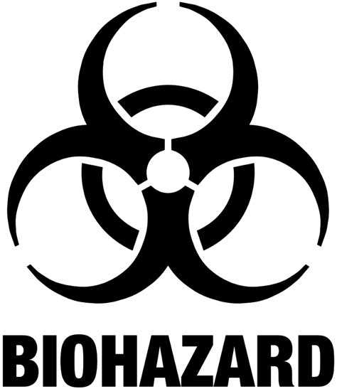 biohazard png - Biohazard Transparent Image - Biohazard Sign Black And png image