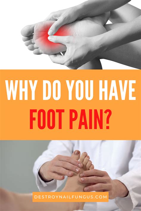 Foot Pain Identifier On The Top Middle And Bottom Of The Foot
