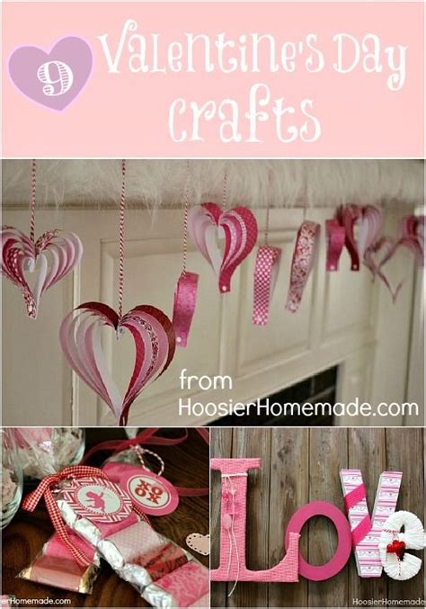 9 Valentines Day Crafts From Valentine Day Crafts