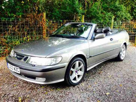 Saab 2003 9 3 Se Turbo Convertible Convertable Or Cabriolet No Reserve