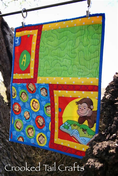 A lot of people even claim to remember seeing him use his tail to swing from the trees. Crooked Tail Crafts: Curious George Wall Hangings