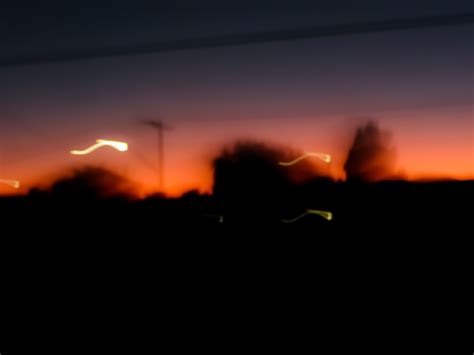 October Sunsets Blurry Aesthetic Blurry Photos Blurred Aesthetic