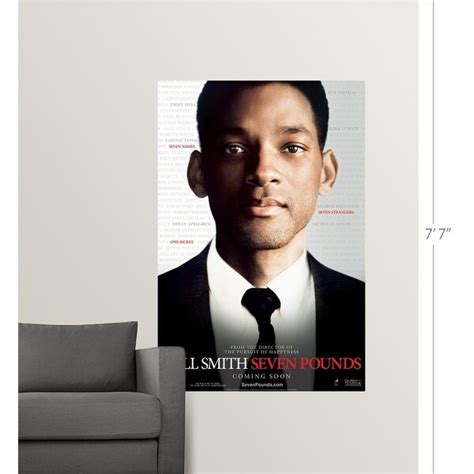 Seven Pounds 2008 Poster Print Overstock 24131629