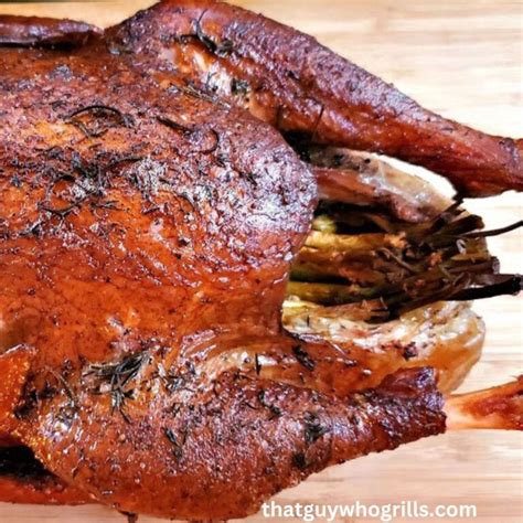 smoked turkey brine recipe plus dry rub and butter injection that guy who grills