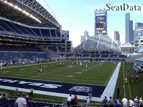 Seat View From Section 119 At Centurylink Field Seattle Seahawks