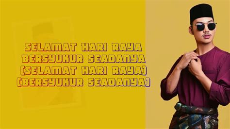 Chords ratings, diagrams and lyrics. Hael Husaini - Bersyukur Seadanya (Lagu Raya Viral 2019 ...