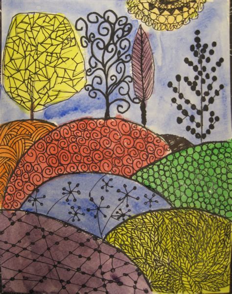 Angela Anderson Art Blog Zentangle Pen And Ink Watercolor Paintings