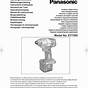 Panasonic Tyew3d10e User Manual Operating Instructions